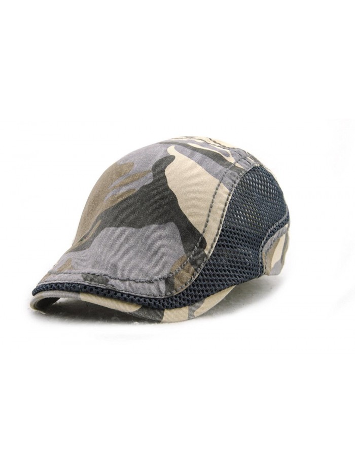 Elwow Women's Vintage Newsboy Flat Cap- Cabbie Hat- Irish Hat for Driving- Hiking- Hunting- Golf- Fishing- etc - C212IHHUP5T