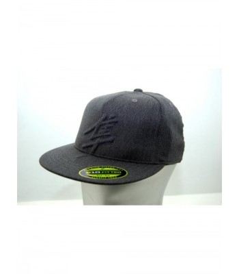 Suzuki Embroidered Hayabusa Kanji Logo Hat Grey Flexfit - CM12D04HB97