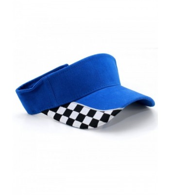 Solid Sports Blank Visor (Comes In Many Different Colors) - Royal Blue - CY11M9DL4YT