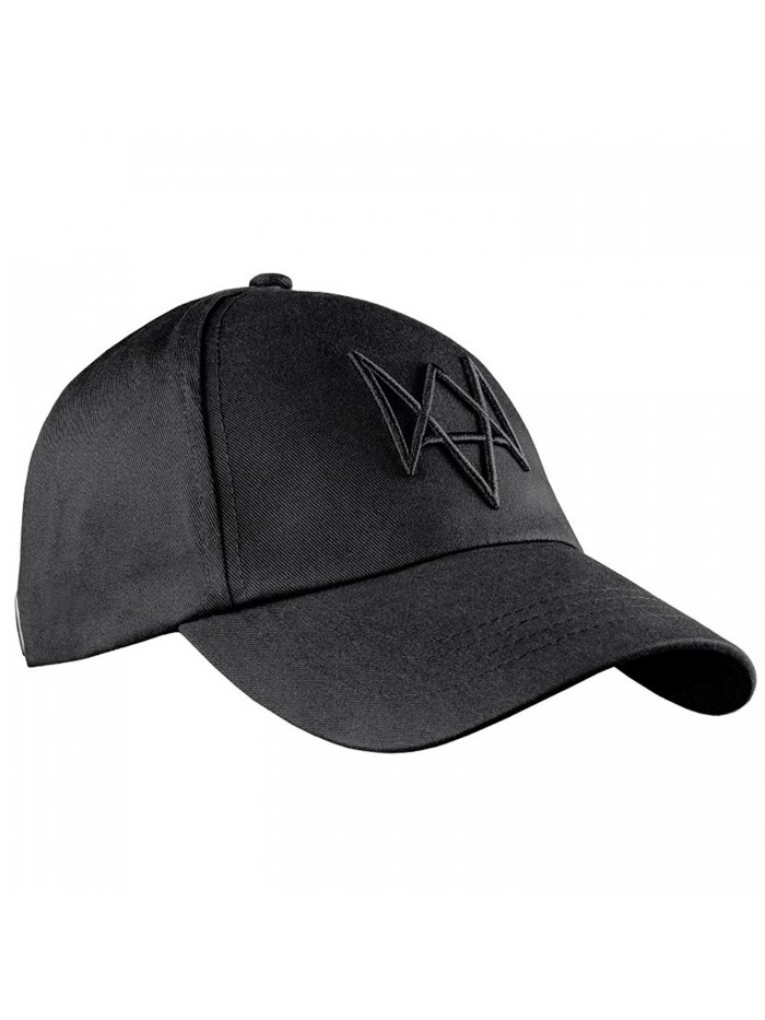 Elegant Men's Hat Watch Dogs Aiden Pearce Logo Cap Black One Size - CV12840EJK1