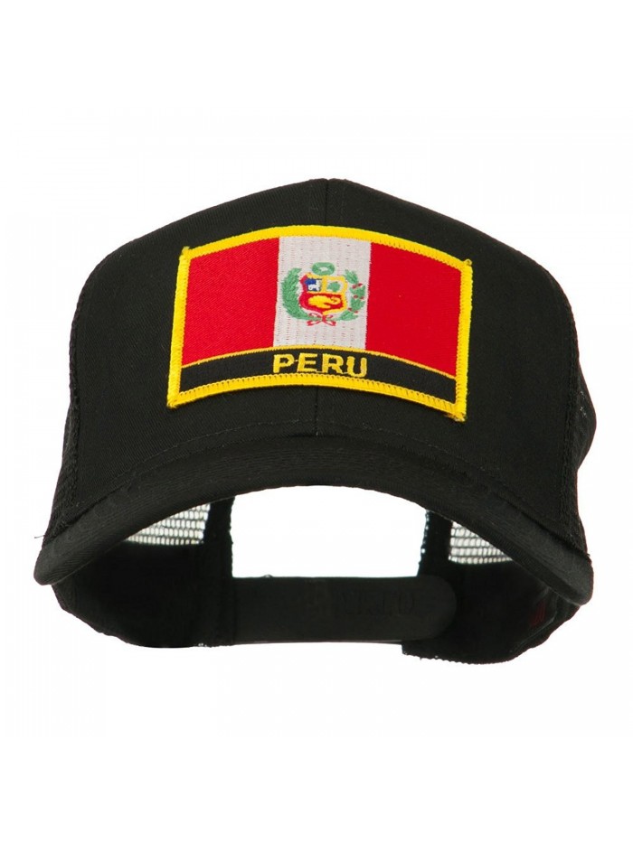 South America Flag Letter Patched Mesh Cap - Peru - CO11KNJNYUN