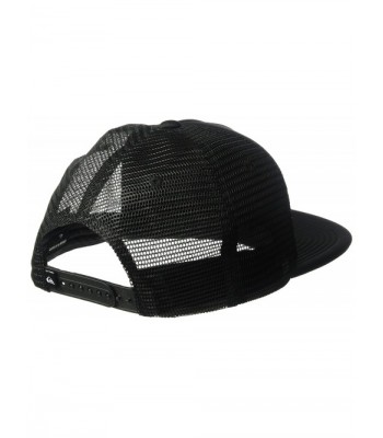 Quiksilver Mens Popline Trucker Black