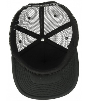 Quiksilver Mens Popline Trucker Black in Men's Baseball Caps