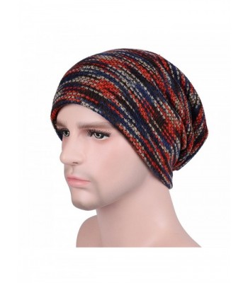 Winter Knitting Hat Fashion Beanie Hat Thick Soft Warm Skull Cap - Unisex - Red - CZ187G8X0H3