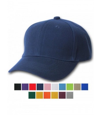 AStorePlus Baseball Adjustable Closure Cotton - Navy - C312NSZQOGD