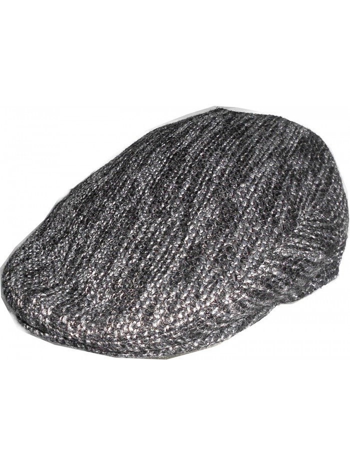 Mens Wool Blend Wave Ivy Golf Driver Hat Irish Hunting Gatsby Flat Cap - CG11O09ZITR