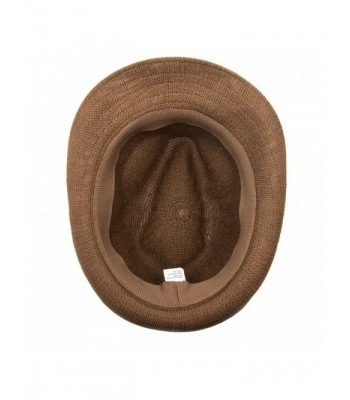 Pierre Cardin Fedora Camel Poly in Men's Fedoras