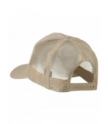 US Army Retired Circle Patched Mesh Cap - Khaki - C611RNPR3HP