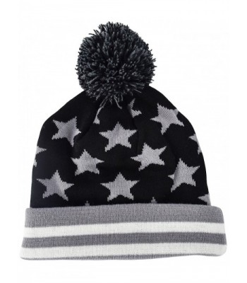 PATT Ind Pom Pom Beanie Black