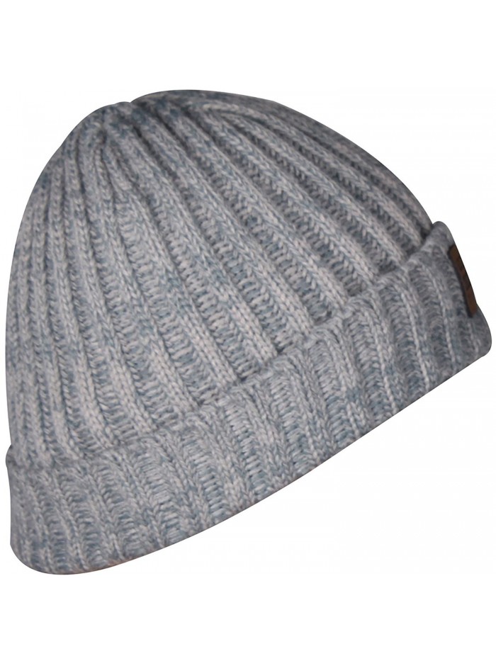ORSKY Cuff Winter Beanie Caps Knit Beanies For Women Mens Toboggans Skull Cap Ski Hat - Grey - CI1884LT2O6