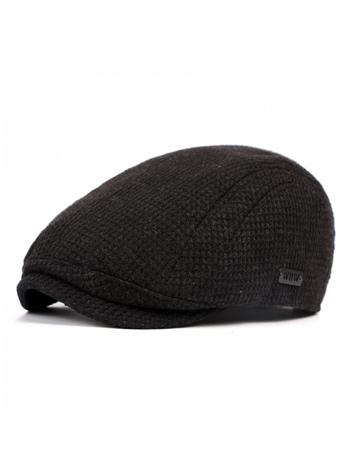 Mens Knitting Adjustable IVY newsboy Cabbie Gatsby Golf Beret Newsie ...