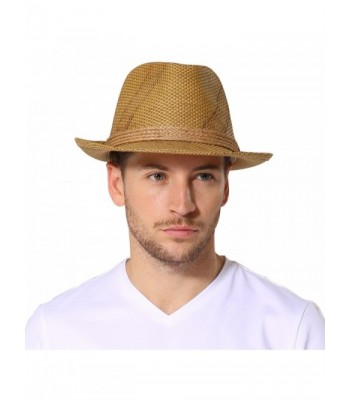 Sedancasesa Fedora Panama Unisex Gangster in Men's Sun Hats