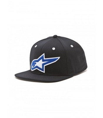 Alpinestars Mens Holt Snapback Adjustable Hat - Black - C011FTD40ND