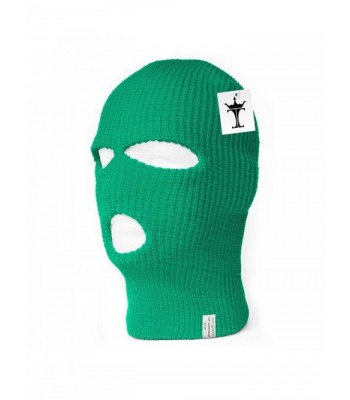 TopHeadwears Hole Face Kelly Green