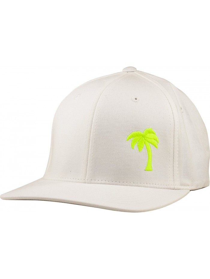 Lindo Flexfit Hat - Palm Tree Series by - White - CK188M7SQIO