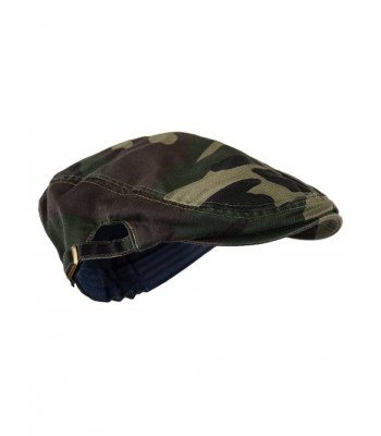 Deewang Fashion Colorful Newsboy Camo Green