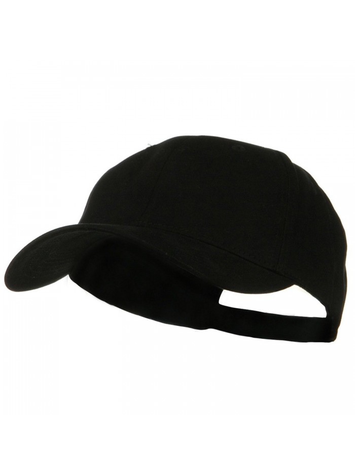 New Big Size Deluxe Cotton Cap - Black (For Big Head) - CD116S2TNIL