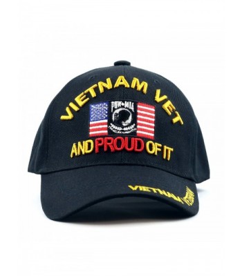 THE HAT DEPOT 1100VIETVETBK Official Licensed Vietnam Vet Proud Logo Cap - CM12665Z1W1