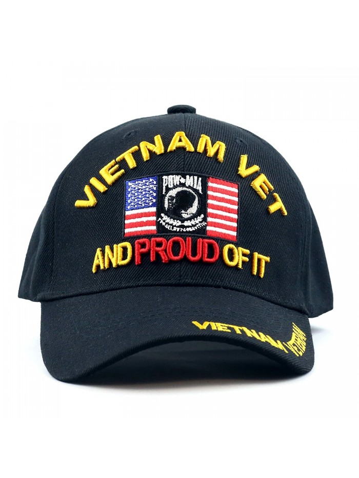 THE HAT DEPOT 1100VIETVETBK Official Licensed Vietnam Vet Proud Logo Cap - CM12665Z1W1