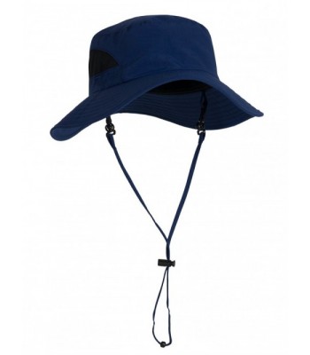 Tuga Adult Playa Wide Brim Bucket Sun Hats - UPF 50+ Sun Protection - Navy - CJ11ZUGNOEF