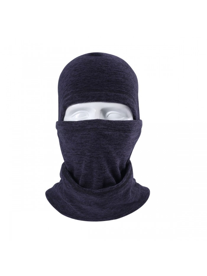 Triwonder Balaclava Thermal Fleece Warmer - Blue - 17 - C6188NAX2RZ