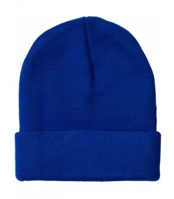 Bayside Knit Cuff Beanie - Royal Blue - CJ11CYQGZV3