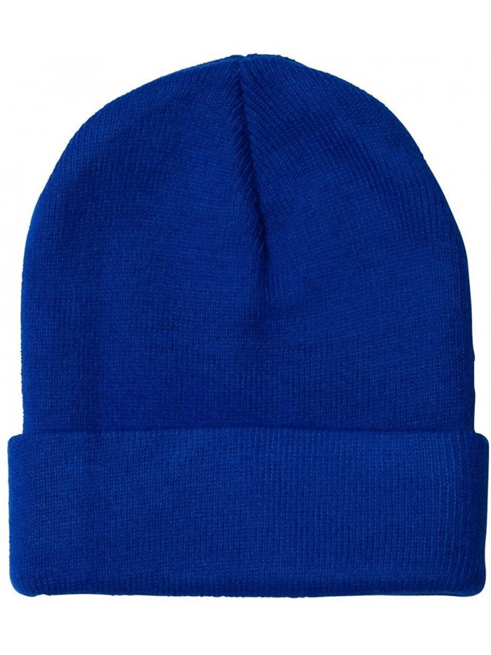 Bayside Knit Cuff Beanie - Royal Blue - CJ11CYQGZV3