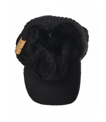 FORBUSITE Chunky Fleece Winter Beanie in Men's Skullies & Beanies