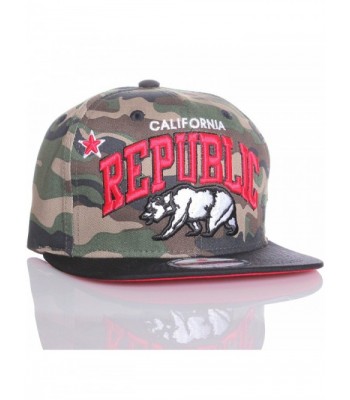 California Republic Flat Special Snapback