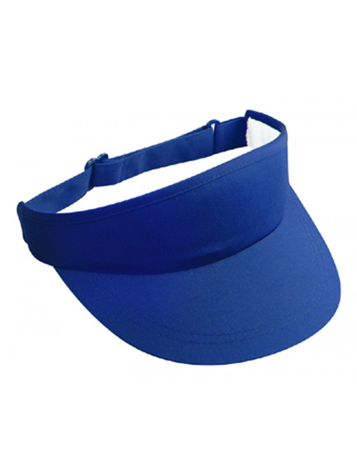 Otto Caps Deluxe Cotton Twill Sun Visors - Navy - CY11U5JYAZX