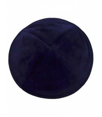 Klipped Kippah Velvet - Navy Blue - CQ12L43KIUZ