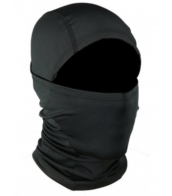 OJORE Balaclava Full Face Ski Mask Tactical Hood Motorcycle Outdoor Sports Black - C912O8ETW4F