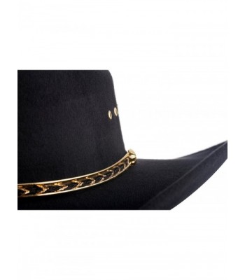 Faux Western Cowboy Elastic Band Black S