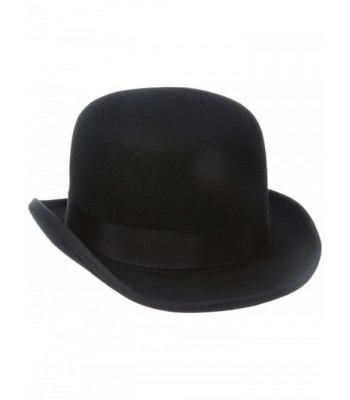 Stacy Adams Men's Wool Derby Hat - Black - C31173S4BBN