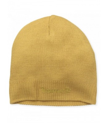 Timberland Men's Basic Beanie Hat - Wheat - C511KEO4HJ9