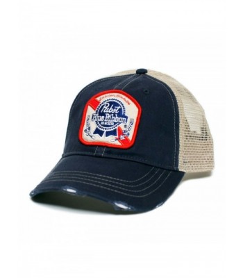 Pabst Blue Ribbon Trucker Hat - C7186NOIK8R