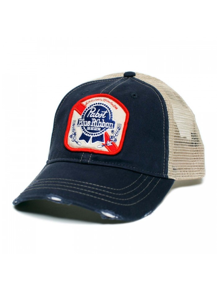 Pabst Blue Ribbon Trucker Hat - C7186NOIK8R