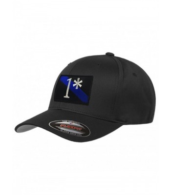 1 Asterisk Thin Blue Line Flexfit Hat - C5183L245OS