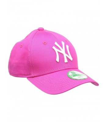 New Era New York Yankees Strapback Cap 9forty Kappe Basecap Child Youth Adjustable - Pink - CB11ENV3M3B