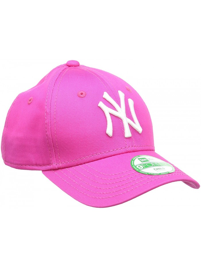 New Era New York Yankees Strapback Cap 9forty Kappe Basecap Child Youth Adjustable - Pink - CB11ENV3M3B