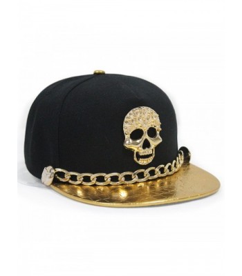 Adjustable Hip hop Metal Studded Snapback