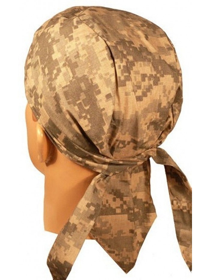 Skull Cap Biker Caps Headwraps Doo Rags - Army ACU Digital Camo - C312ELHP0QX