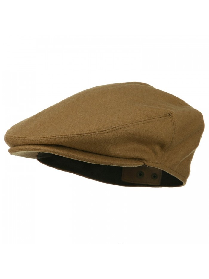 Wool Blend Ivy Cap Men's Hat - Camel - C911NY3HR5D
