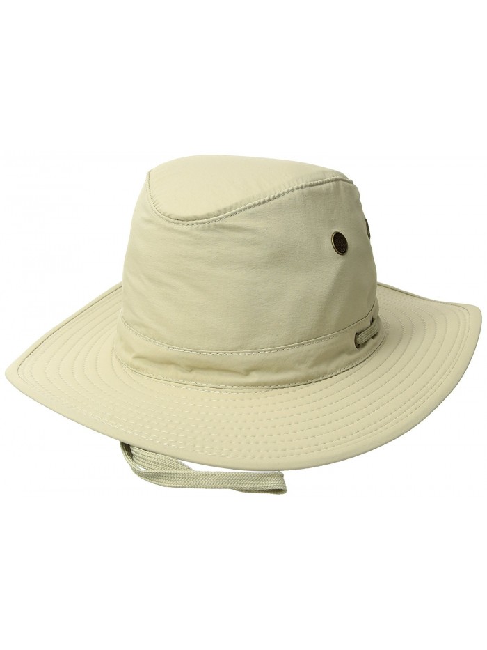 Country Gentleman Men's Owen Wide Brim Nylon Fedora Hat - Chino - CA12CF8YY2L