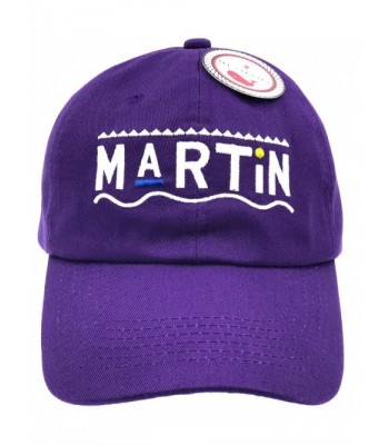 CUSTOM Martin TV Show Hat Baseball Cap 90s Dad Hat - Purple - C818899CLI7