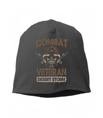 Unisex Fashion Cuff Combat Veteran Desert Storm Retro Warm Winter Cap - CL187GWCL4N