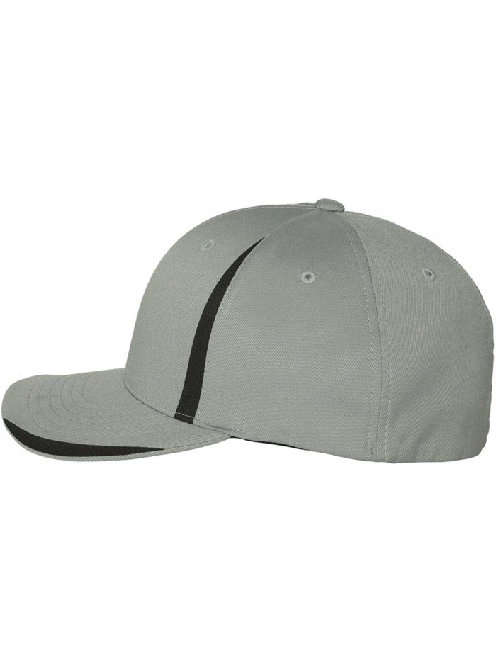 Flexfit 6599 - Cool & Dry Double Twill Cap - Grey/ Black - C011N3ZGIKH