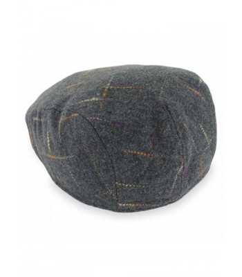 Hats Belfry Charcoal Driving Medium in Men's Newsboy Caps