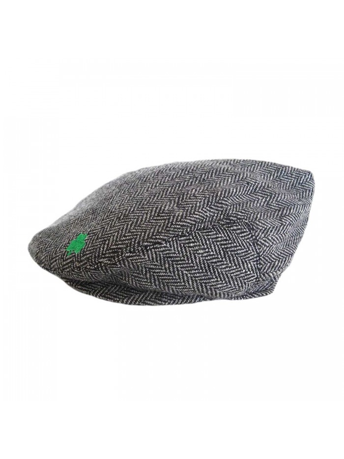 Aran Island Grey Woven In Tweed Cap- Suitable For All Seasons - CQ11O082NCN