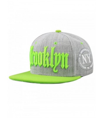 1300DHGbkn Designed Heather Brooklyn Snapback